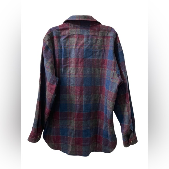 Vintage Pendleton Multicolor Plaid Button Down Shirt - Picture 3 of 3